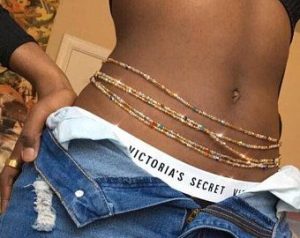 Women Fashion Waist Beads By ou mackson